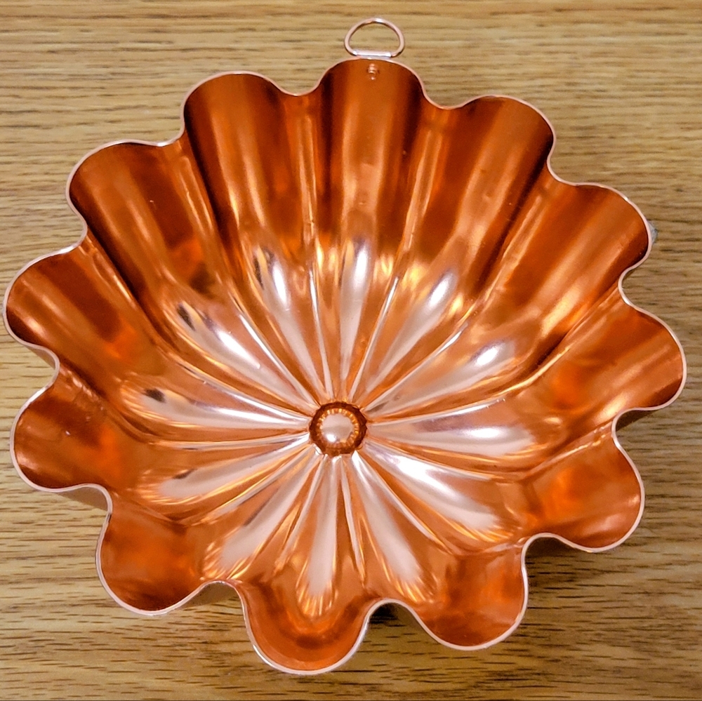 Vintage Copper Jello Mold